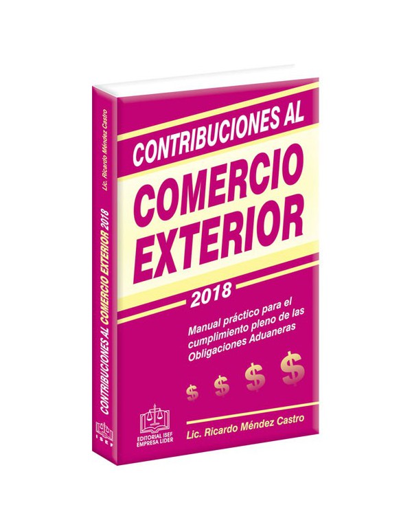 CONTRIBUCIONES AL COMERCIO EXTERIOR 2018