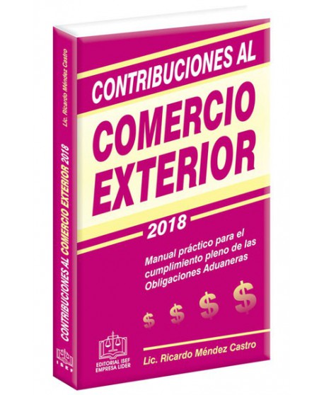 CONTRIBUCIONES AL COMERCIO EXTERIOR 2018