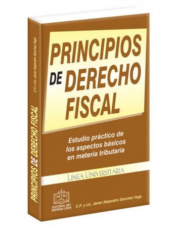 PRINCIPIOS DE DERECHO FISCAL 2018