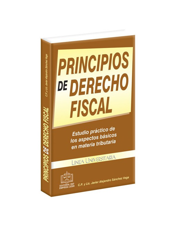 PRINCIPIOS DE DERECHO FISCAL 2018