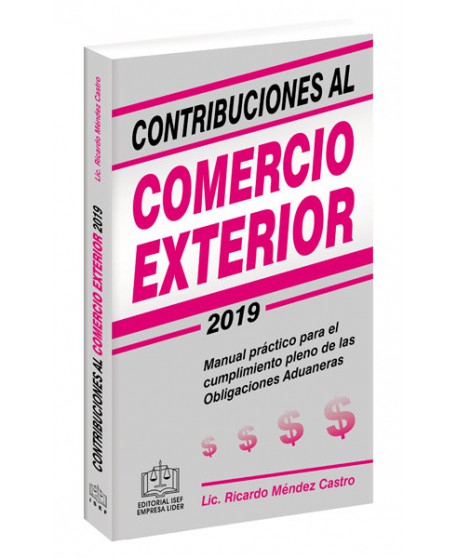 CONTRIBUCIONES AL COMERCIO EXTERIOR 2019