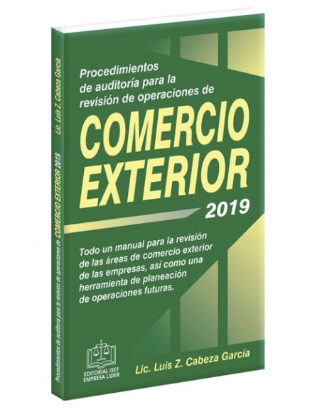 PROCEDIMIENTOS DE AUDITORIA PARA LA REVISION DE OPERACIONES DE COMERCIO EXTERIOR 2019