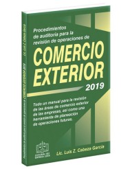 PROCEDIMIENTOS DE AUDITORIA PARA LA REVISION DE OPERACIONES DE COMERCIO EXTERIOR 2019