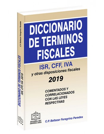 DICCIONARIO DE TERMINOS FISCALES 2019