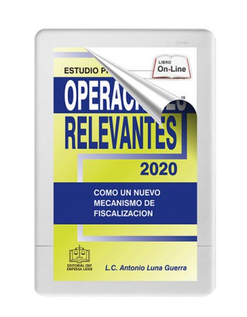 ESTUDIO PRACTICO DE LAS OPERACIONES RELEVANTES 2020