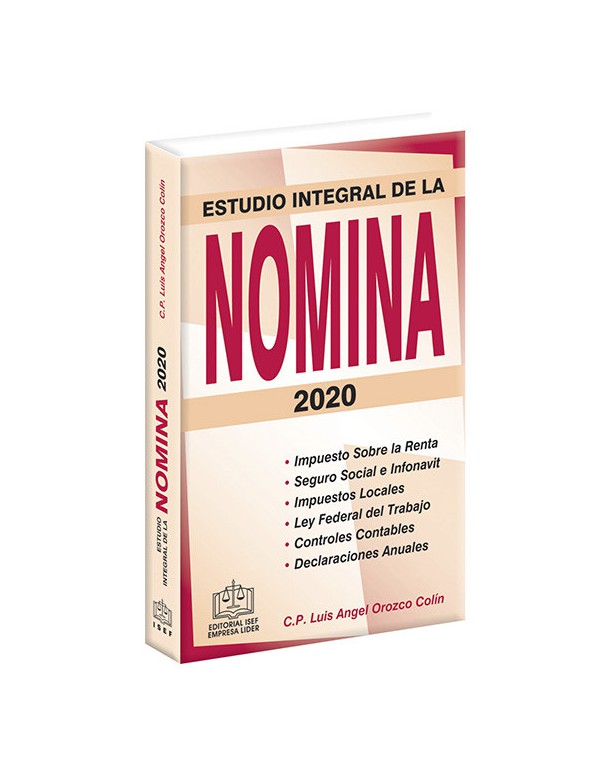 ESTUDIO INTEGRAL DE LA NÓMINA 2020