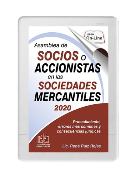 SWF Asamblea de Socios o Accionistas en las Sociedades Mercantiles 2020 ONLINE