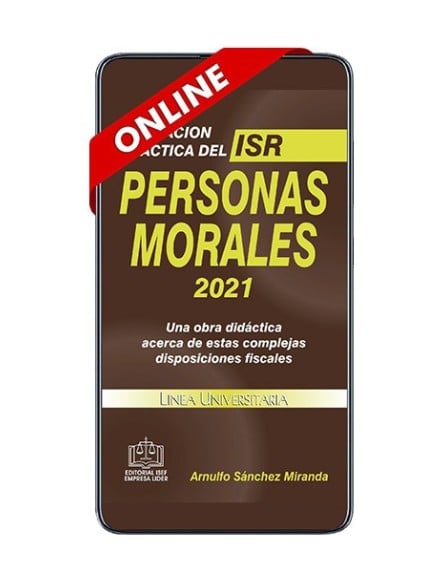 SWF Aplicación Práctica del ISR Personas Morales 2021 ONLINE