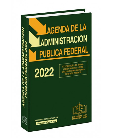 Agenda de la Administración Pública Federal 2022