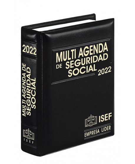 Multi Agenda de Seguridad Social 2022