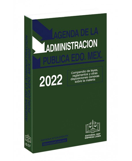 Agenda de la Administración Pública del Estado de México 2022