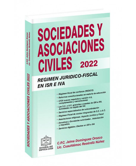 Sociedades y Asociaciones Civiles 2022