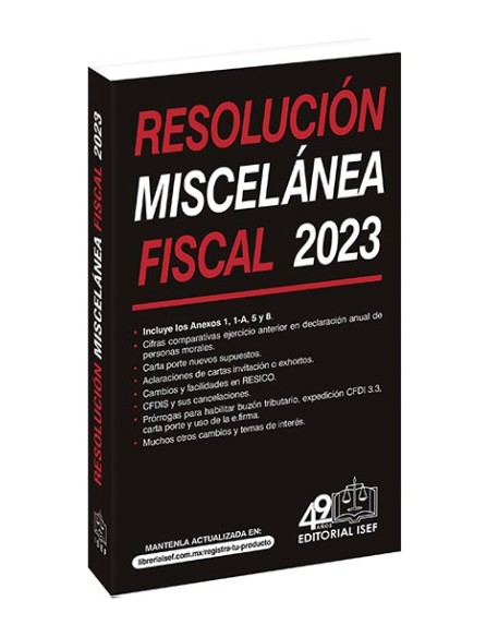 Resolución Miscelánea Fiscal 2023