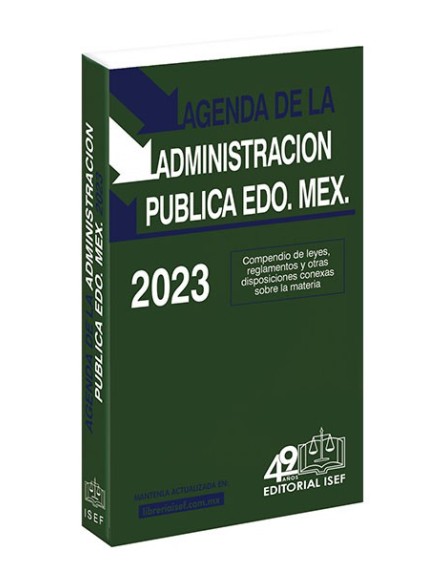 Agenda de la Administración Pública del Estado de México 2023