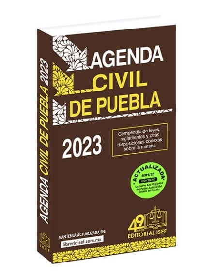 Agenda Civil del Estado de Puebla 2023