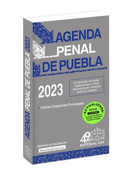 Agenda Penal del Estado de Puebla 2023