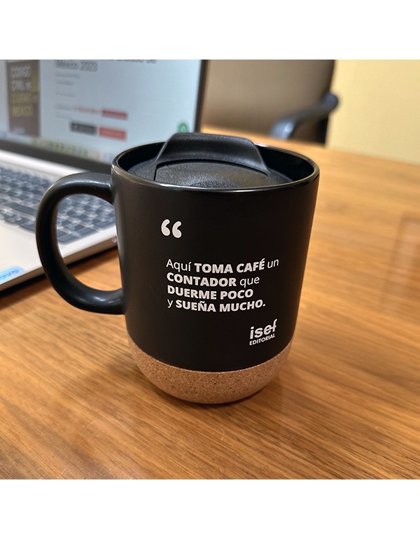 Taza 10 oz "Contador Toma Café"