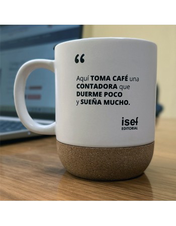 Taza 10 oz "Contadora Toma Café"