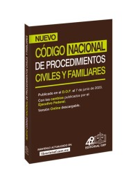 Código Nacional de Procedimientos Civiles y Familiares (Bolsillo)