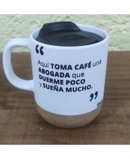 Tazas 10 oz Abogada Toma Café