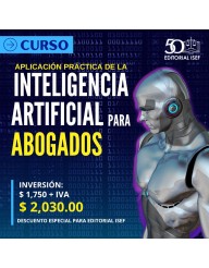 Curso "INTELIGENCIA ARTIFICIAL PARA ABOGADOS"