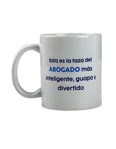 Taza del Abogado "Más inteligente y divertido"