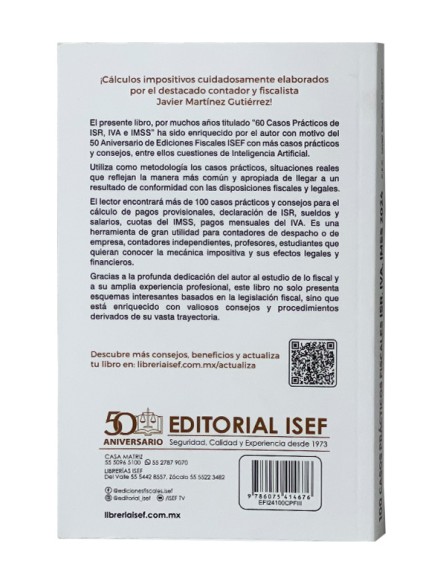 100 Casos Prácticos Fiscales ISR, IVA e IMSS 2024