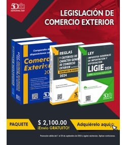 Paquete Legislación de Comercio Exterior