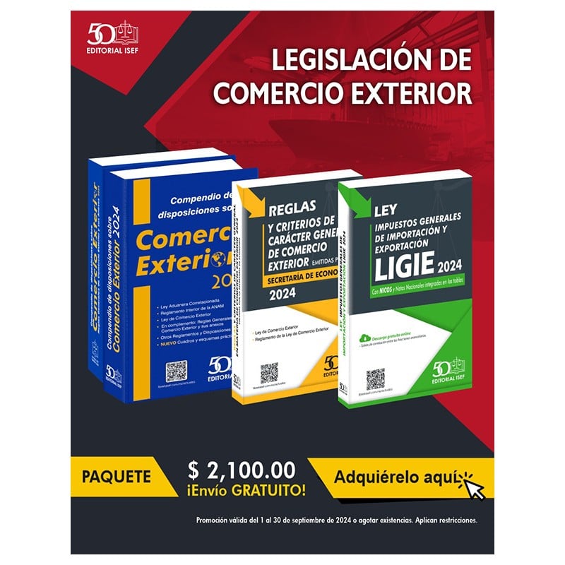 Paquete Legislación de Comercio Exterior