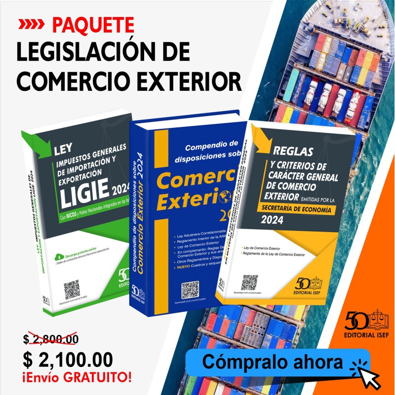 Paquete Legislación de Comercio Exterior