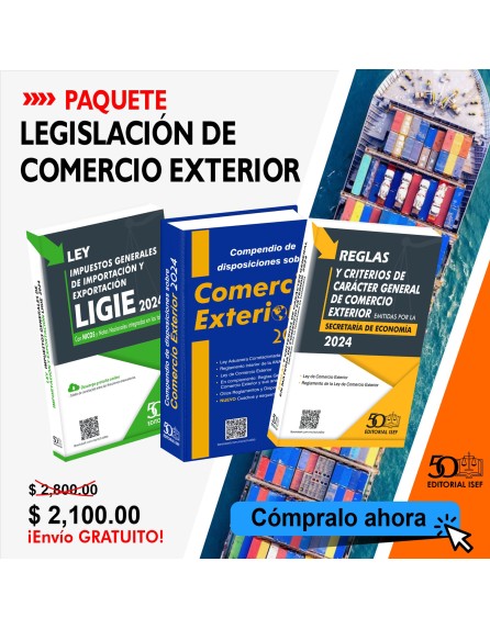 Paquete Legislación de Comercio Exterior