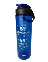 Cilindro Azul "Contadora fabulosa y maravillosa"