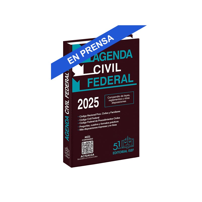 Agenda Civil Federal 2025