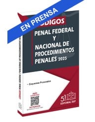 Códigos Penal Federal y Nacional de Procedimientos Penales 2025 (Profesional)