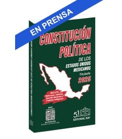 Constitución Política de los Estados Unidos Mexicanos 2025 (Bolsillo)