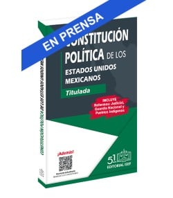 Constitución Política de los Estados Unidos Mexicanos 2025 (Profesional)