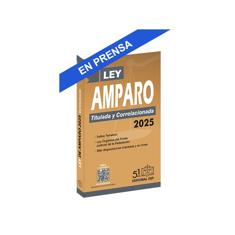 Ley de Amparo 2025 (Bolsillo)