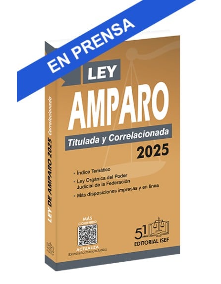 Ley de Amparo 2025 (Bolsillo)