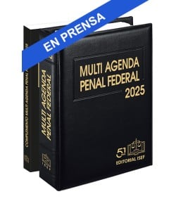 Multi Agenda Penal Federal  y Complemento 2025