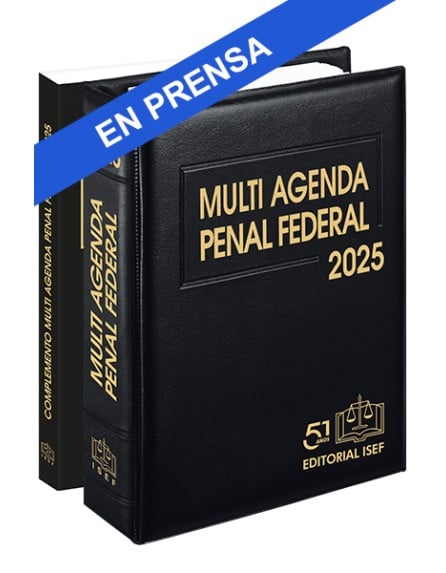 Multi Agenda Penal Federal  y Complemento 2025