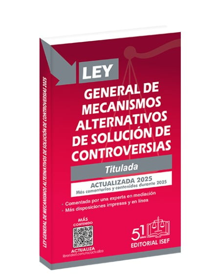 Ley General de Mecanismos Alternativos de Solución de Controversias (Bolsillo)