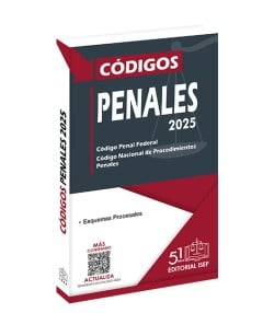 Códigos Penal Federal y Nacional de Procedimientos Penales 2025 (Profesional)