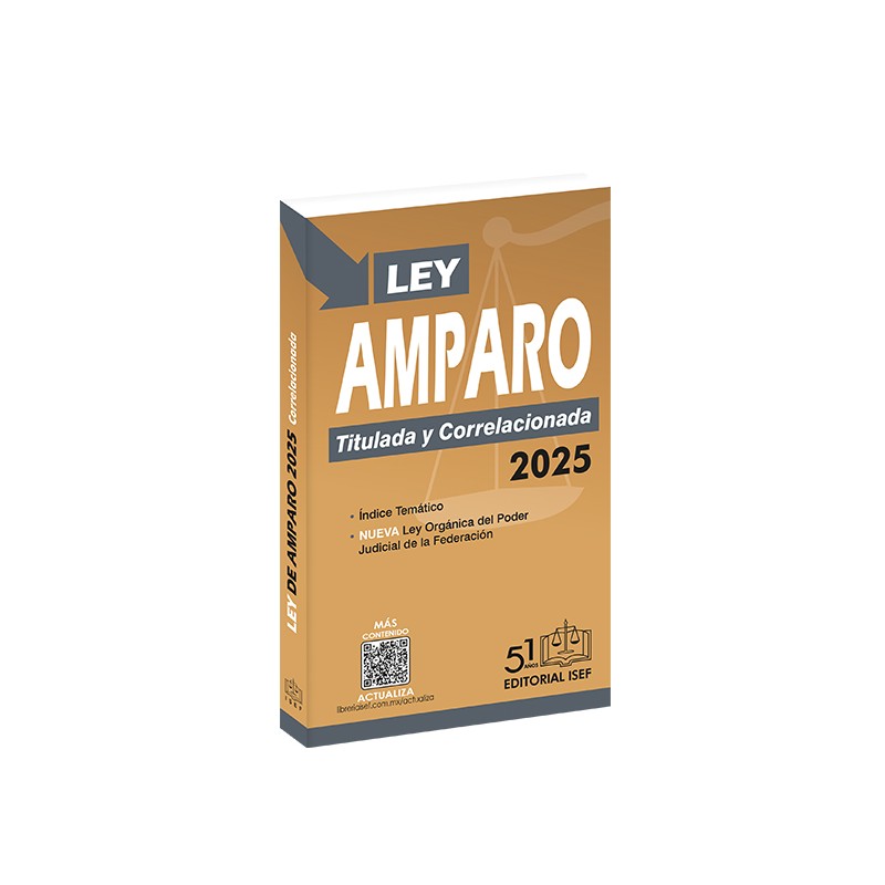 Ley de Amparo 2025 (Bolsillo)