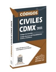 Códigos Civiles de la CDMX 2025 (Profesional)