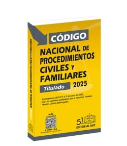 Código Nacional de Procedimientos Civiles y Familiares (Bolsillo)