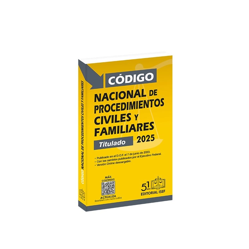 Código Nacional de Procedimientos Civiles y Familiares (Bolsillo)