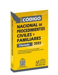 Código Nacional de Procedimientos Civiles y Familiares (Bolsillo)