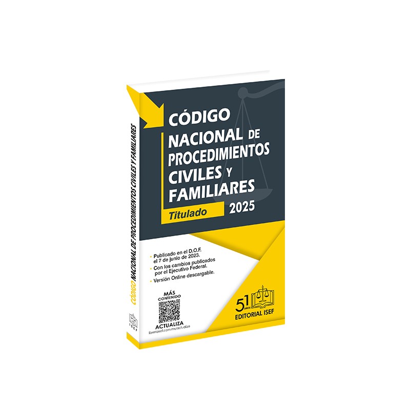 Código Nacional de Procedimientos Civiles y Familiares (Profesional)