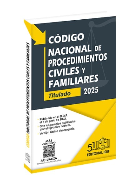 Código Nacional de Procedimientos Civiles y Familiares (Profesional)