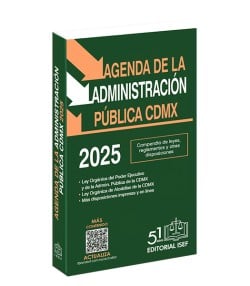 Agenda de la Administración Pública de la Ciudad de México 2025